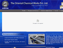 Tablet Screenshot of orionndt.com